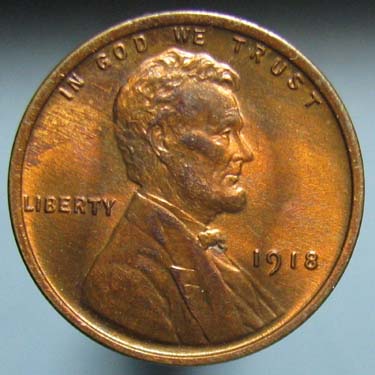 1918-Red-&-Brown-Lincoln-Cent